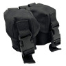 Подсумок RusForce закрытый на Molle для 2-х гранат Чёрный