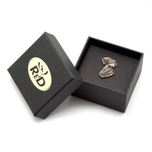 Значок RED Breton Spaniel (Brutal Edition) Бретонский Эпаньоль Охотничья собака эксклюзивный