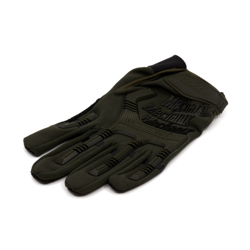 Перчатки тактические Outdoor Gloves Adventure полноразмерные прорезиненные Хаки