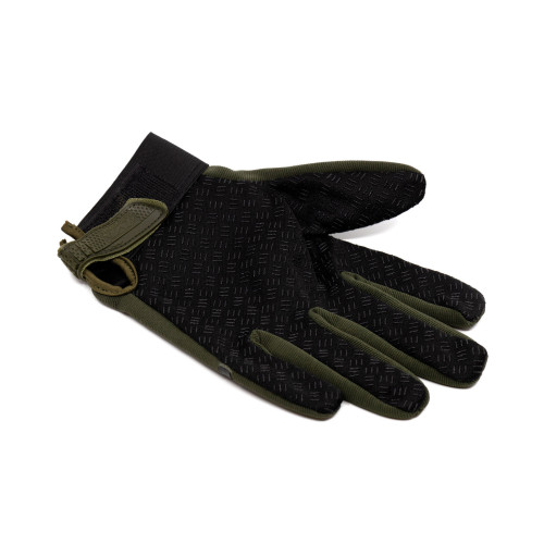 Перчатки тактические Outdoor Gloves Adventure полноразмерные прорезиненные Хаки