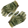 Перчатки тактические Outdoor Gloves Adventure полноразмерные прорезиненные Хаки
