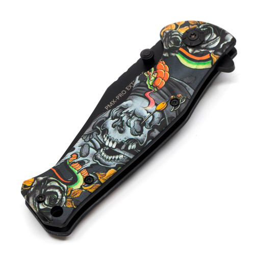 Нож складной PMX Extreme Special Series Pro-010-B Клинок 8.8 см Рисунок