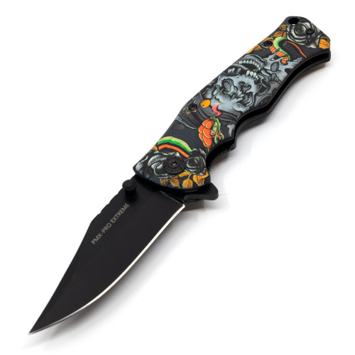 Нож складной PMX Extreme Special Series Pro-010-B Клинок 8.8 см Рисунок