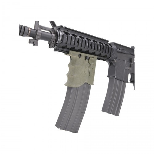 Рукоятка тактическая Fab Defense MG-20 c отсеком для запасного магазина Хаки