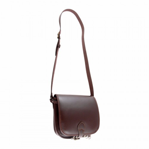 Ягдташ VEKTOR 3-17 для охоты из натуральной кожи