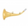 Горн охотничий PakiGorn из латуни 45 см Изогнутый