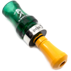 Манок духовой на утку крякву Reyoka Ordek Bir 1 лепесток Зелёный / Оранжевый