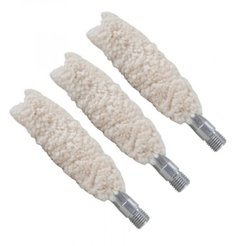 Ерш пуховка для чистки оружия Tipton Bore Mop 243027 для 10 - 12 калибра Папа 5-16/27 Хлопок 10 шт