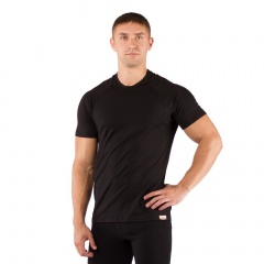 Ф Lasting Quido с коротким рукавом Чёрный