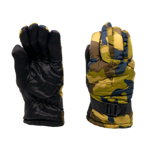 Перчатки Стикхант Север зимние непромокаемые полноразмерные Камуфляж (тёмный)