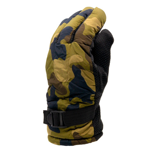 Перчатки Стикхант Север зимние непромокаемые полноразмерные Камуфляж (тёмный)