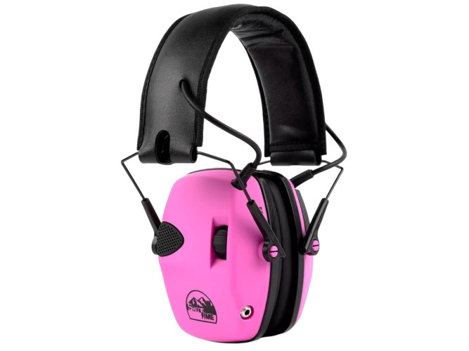 Наушники активные стрелковые ShotTime 32 с поролоновыми амбушюрами 23-82 ДБ Розовый