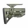 Приклад телескопический Fab Defense GL-SHOCK PCP с упором для щеки и планкой Picatinny Хаки