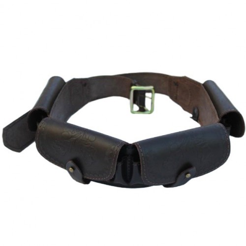 Патронташ поясной Стикхант ТАК-П №23 закрытый на 24 патрона для 12 калибра Коричневый