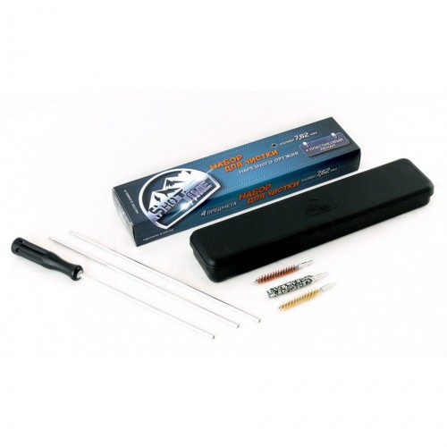 Набор для чистки нарезного оружия ShotTime ST-CK-30PB для .30 (7.62 мм) калибра Резьба Мама 8/32 шомпол металлический + 3 ерша