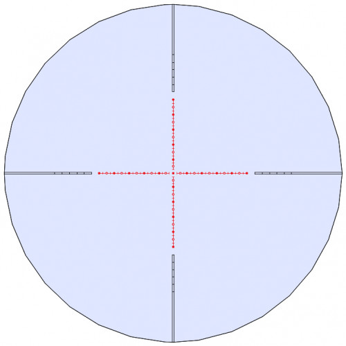 Прицел оптический Konus Target Shot Absolute 5-40X56 IR SFP SF WP (7179) Сетка Mil-Dot Modified (Гравировка)