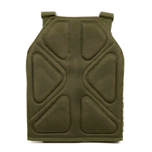 Разгрузка RusForce CPQR Pro для крепления снаряжения и бронеплит на 15 карманов Зелёный