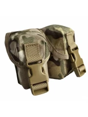 Подсумок RusForce закрытый на Molle для 2-х гранат Мультикам
