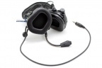 Наушники активные стрелковые Earmor Military Edition ME5 c микрофоном и разъемом для тангенты 22-82 ДБ Чёрный