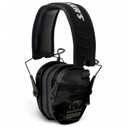 Наушники активные стрелковые Walker's Razor 23-85 ДБ Мультикам (Тёмный)