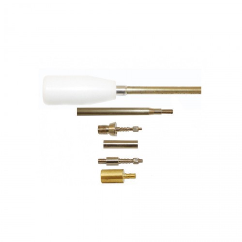 Шомпол ЧИСТОGUN CH-65-SCB для .35 - .50 калибра Папа 12/28 - Мама 8/32 D=8 мм L=65 см Латунь