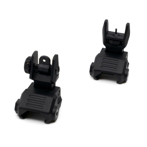 Мушка и целик DLG Tactical (DLG166) на планку Weaver / Picatinny Чёрный