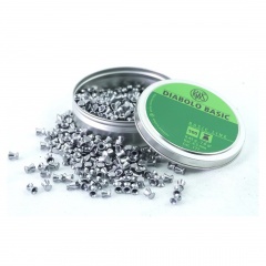 Пульки для пневматики RWS Diabolo Basic Плоские 4.5 мм 0.45г (500 шт)