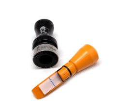 Манок духовой на утку крякву Reyoka Ordek Bir 1 лепесток Чёрный / Оранжевый