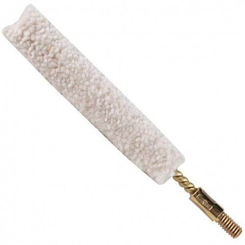 Ерш пуховка для чистки патронника J.Dewey CM-2 для .24 - .30 калибра Папа 8/32 Хлопок