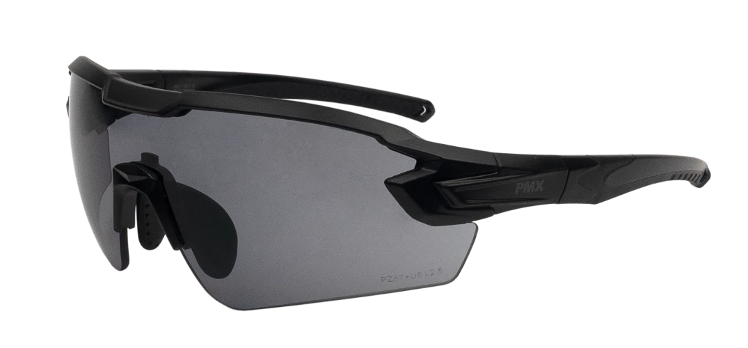 Очки баллистические стрелковые PMX Temper G-8420ST Anti-fog Серые 23%