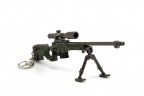 Брелок Microgun M Снайперская винтовка AWM с вынимающимся магазином и сошками