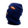 Маска балаклава Стикхант Разведчик демисезонная вязаная 3 отверстия Синий