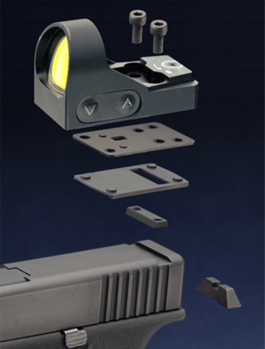 Прицел коллиматорный Tokyo Scope/Hakko TS-XT6 Открытый на Weaver / Picatinny