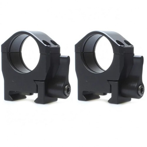 Кольца для прицела Luman Precision LP (LP26LWAL) быстросъемные D=25.4 мм H=7 мм на Weaver | Низкий