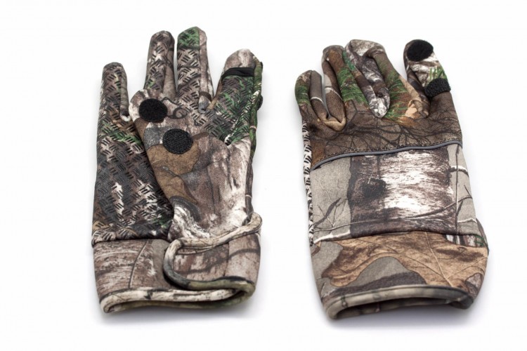 Перчатки Стикхант Триггер демисезонные полноразмерные Осенний лес