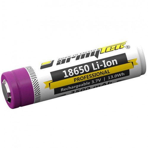 Аккумулятор Armytek Li-Ion A00205 Тип 18650 3.7V 3500 мАч с защитой