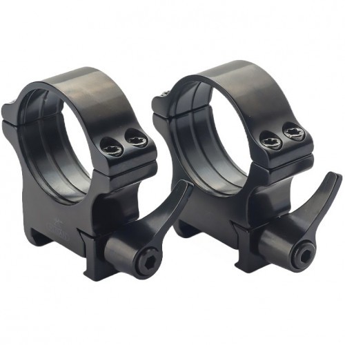 Кольца для прицела Rusan (050-36-13-R) быстросъемные D=36 мм H=13 мм на Weaver | Средний 2 шт