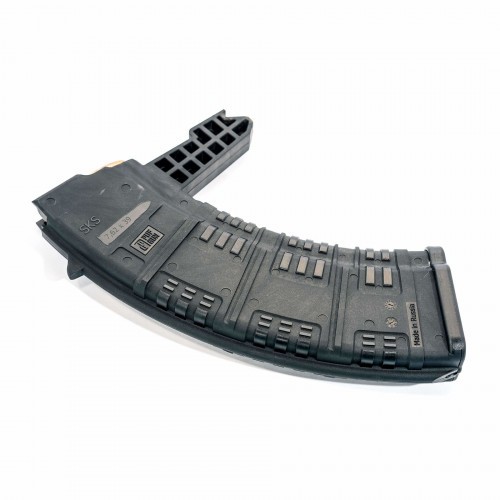 Магазин Pufgun SKS762 для СКС калибра 7.62x39 на 30 патронов Черный