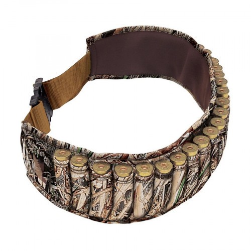 Патронташ поясной Allen 2528 открытый на 25 патронов 12,16,20 калибра Mossy Oak Duck Blind