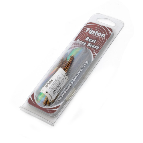 Ерш щетинный для чистки оружия Tipton Best Bore 669638 для .20 калибра Папа 5/40 Бронза 3 шт