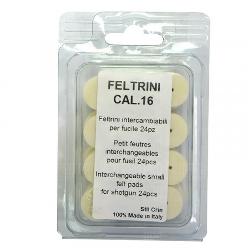 Патч войлочный для чистки оружия Stil Crin FELT_24_16 для 16 калибра 24 шт
