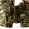 Разгрузка RusForce CPQR Pro для крепления снаряжения и бронеплит на 15 карманов Мультикам