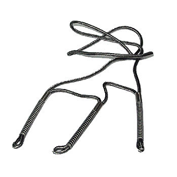 Шнурок FAULK'S плетеный капроновый на три манка с фиксатором-пружиной