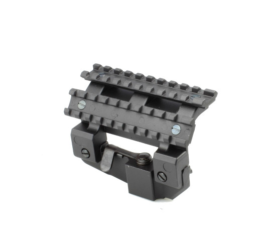 Кронштейн Вилейка для СКС на Weaver с дополнительными планками