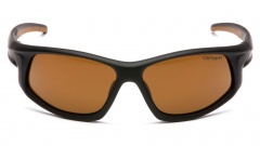 Очки баллистические стрелковые Pyramex Ironside CHB618DT Anti-fog Коричневые 23%