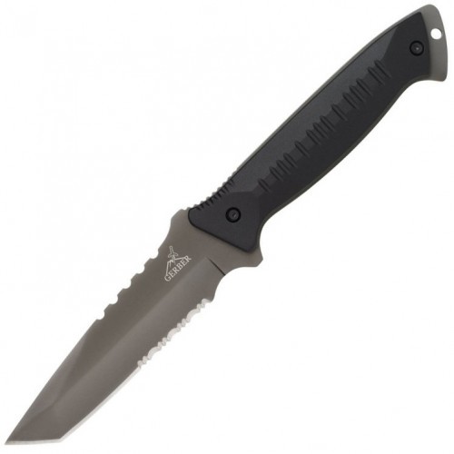 Нож фиксированный Gerber Tactical Warrant Fixed Blade Tanto SE (31-000560) Клинок 11 см Чёрный