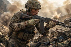 Перчатки тактические Gongtex Tactical полноразмерные Мультикам