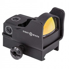 Прицел коллиматорный Sightmark Minishot Pro-Spec 1X23X16 IR SF WP (SM26006) Открытый DOT 5 MOA