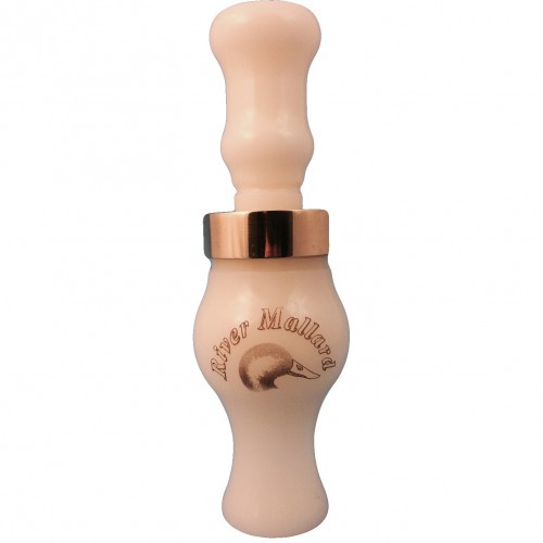 Манок духовой на утку River Mallard Calls Ivory Acrylic Single Reed №07 одноязычковый