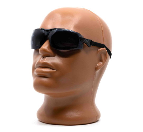 Очки баллистические тактические PMX Mission G-6220ST Anti-fog Серые 23%